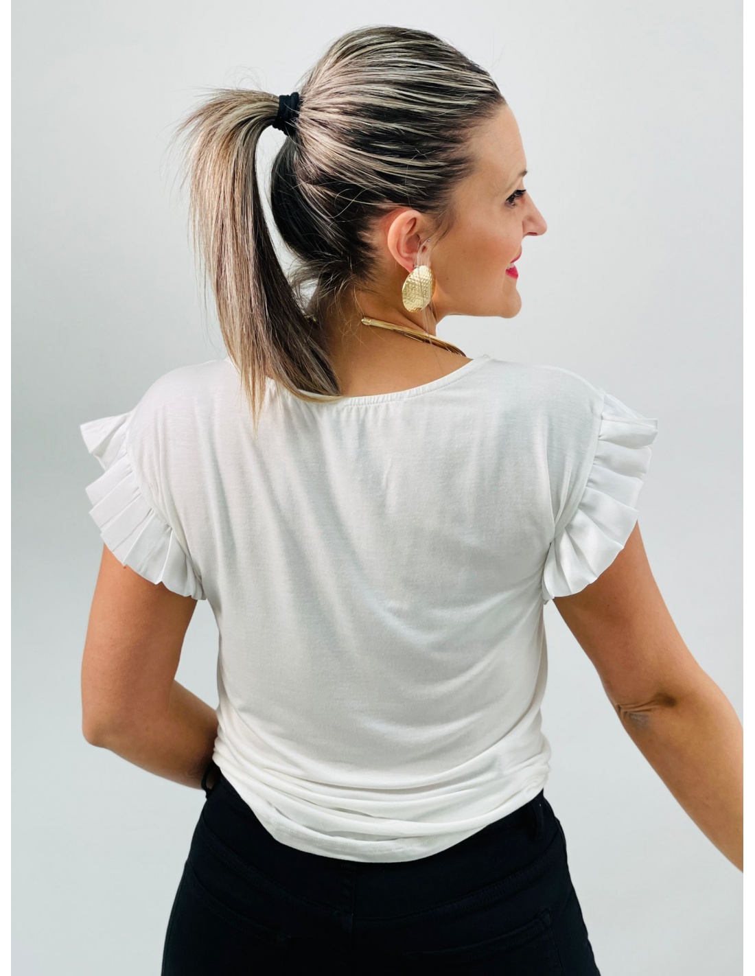 Camiseta Abigail blanca