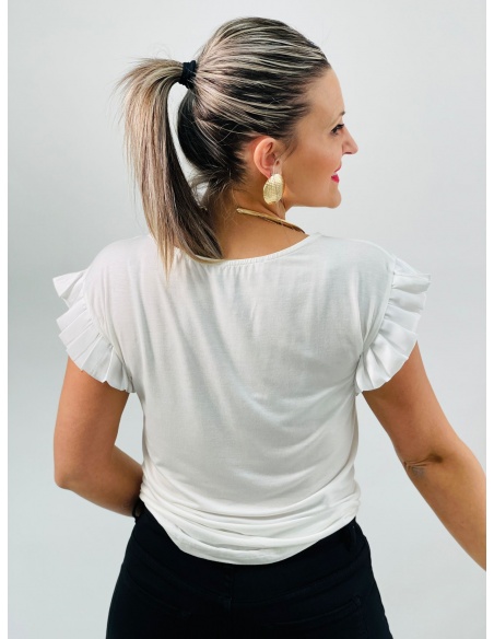 Camiseta Abigail blanca