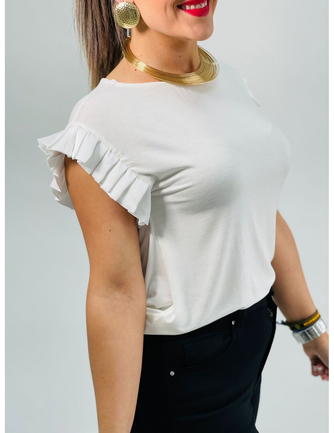 Camiseta Abigail blanca