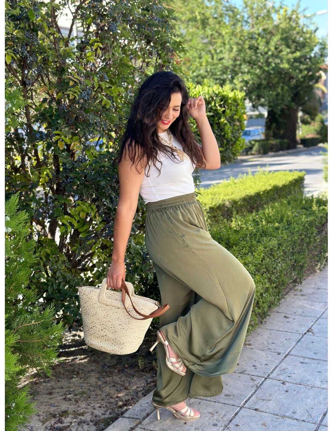 Pantalon Piña Verde