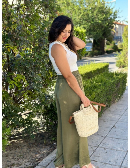 Pantalon Piña Verde