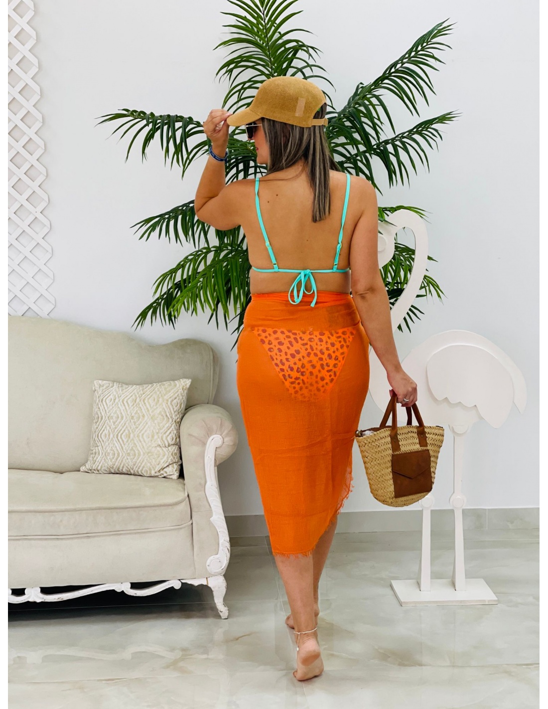 Bikini Menorca Naranja