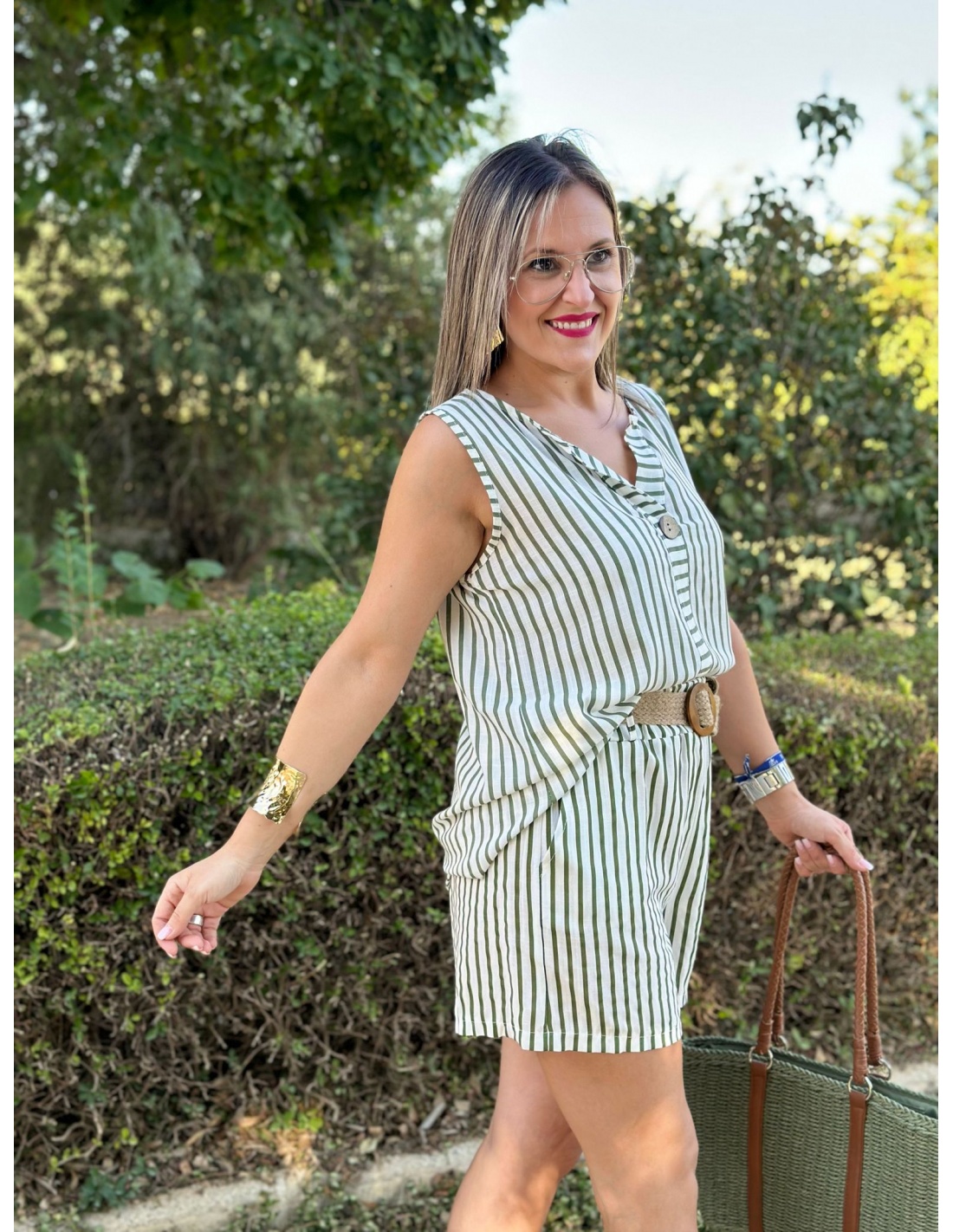 Pantalon Adamuz Kaki