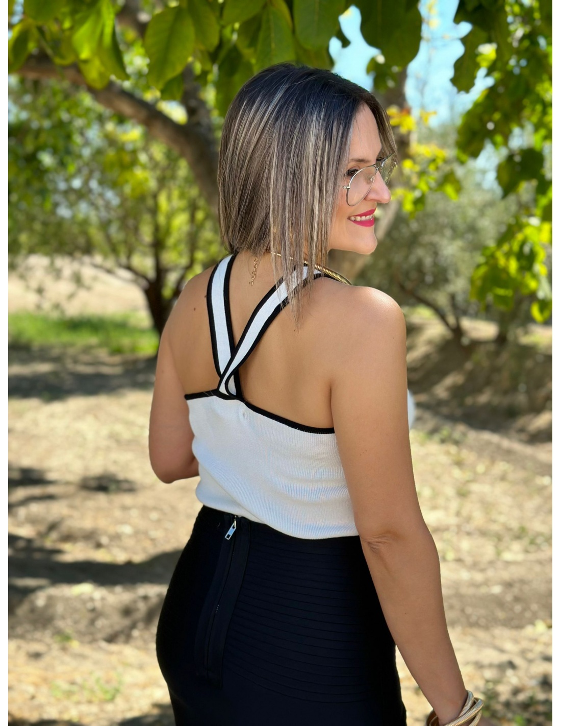 Top Alcanacia Blanco