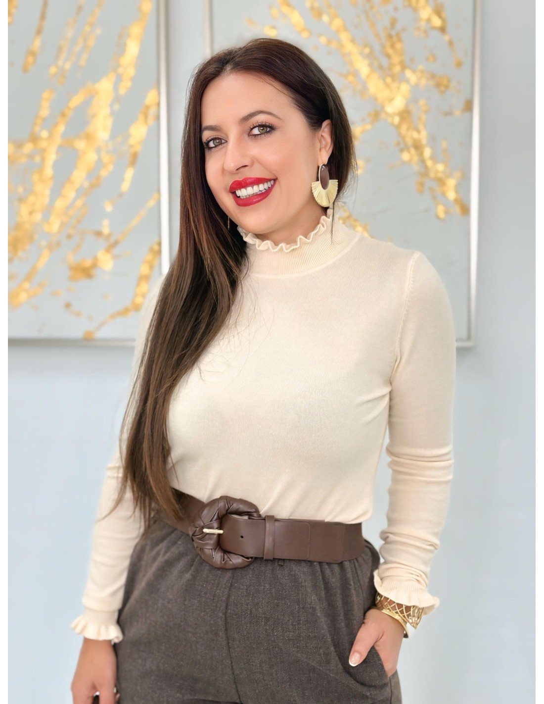 Jersey Cuello Vuelto