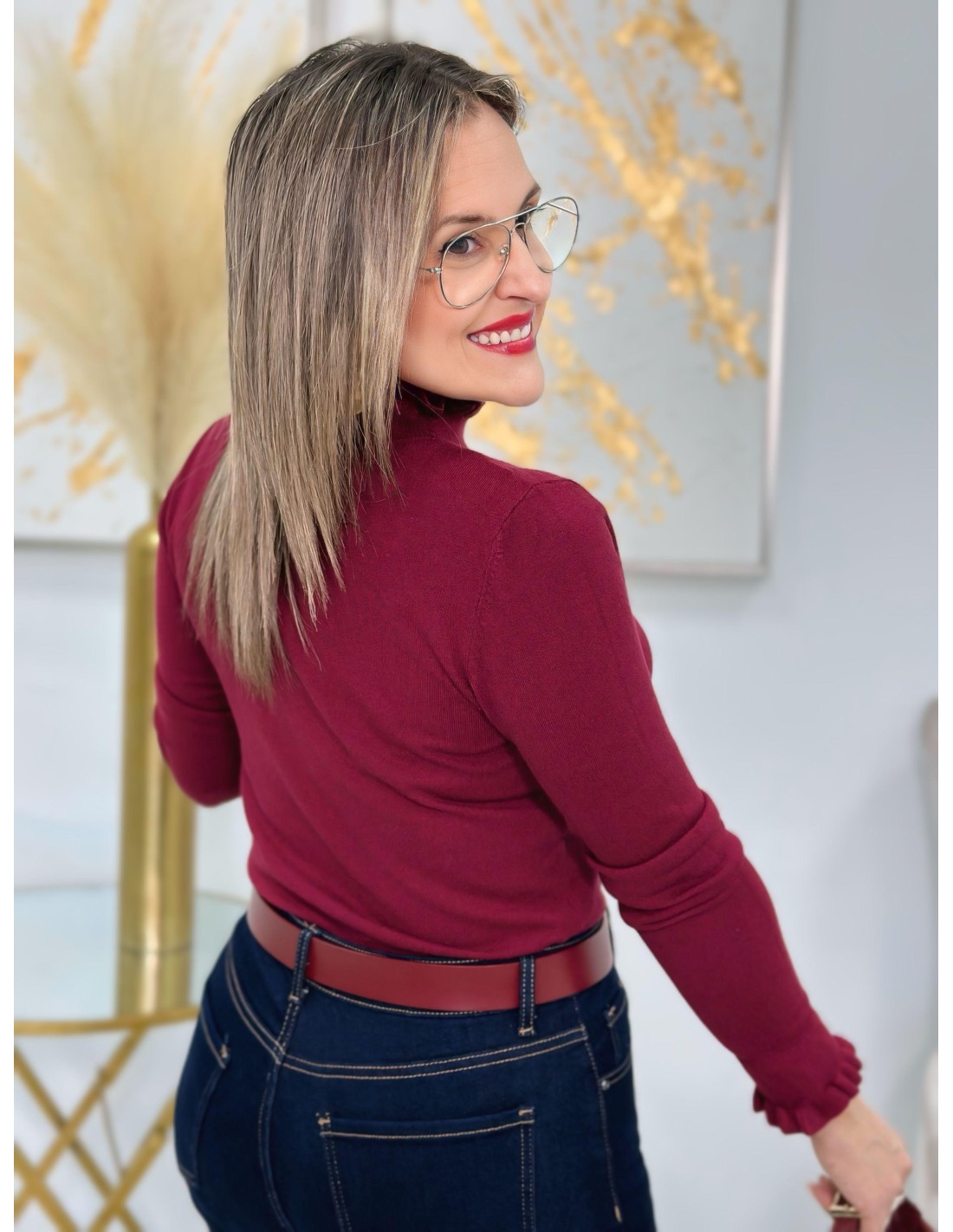 Jersey Cuello Vuelto