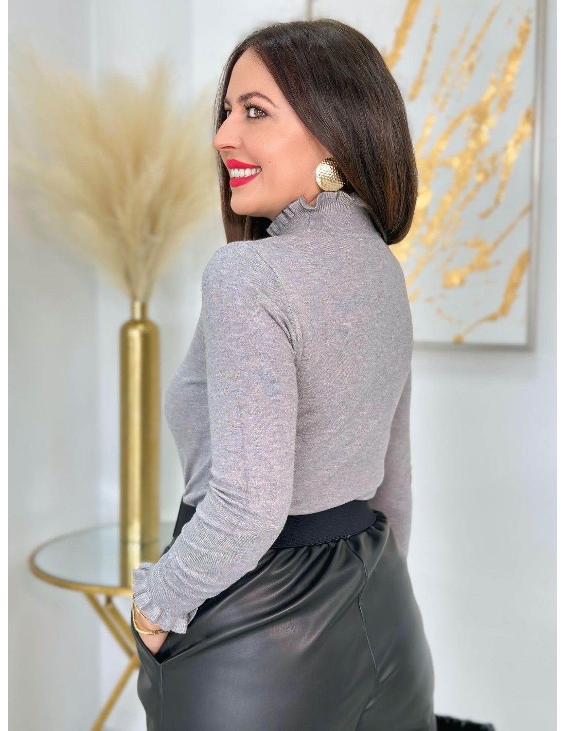 Jersey Cuello Vuelto