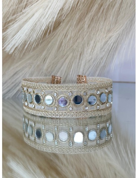 Collar Cristal Circulo