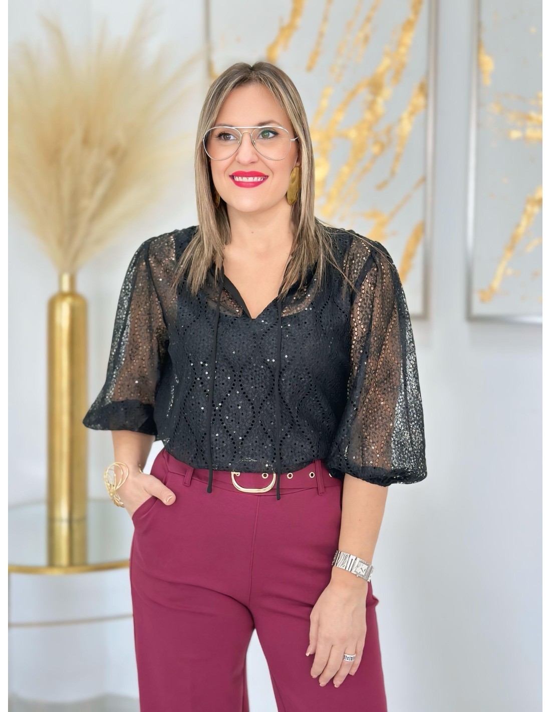 Blusa Alba
