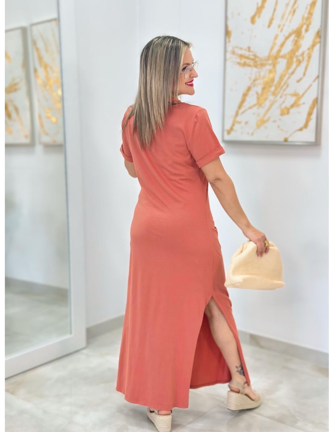 Vestido Volcan