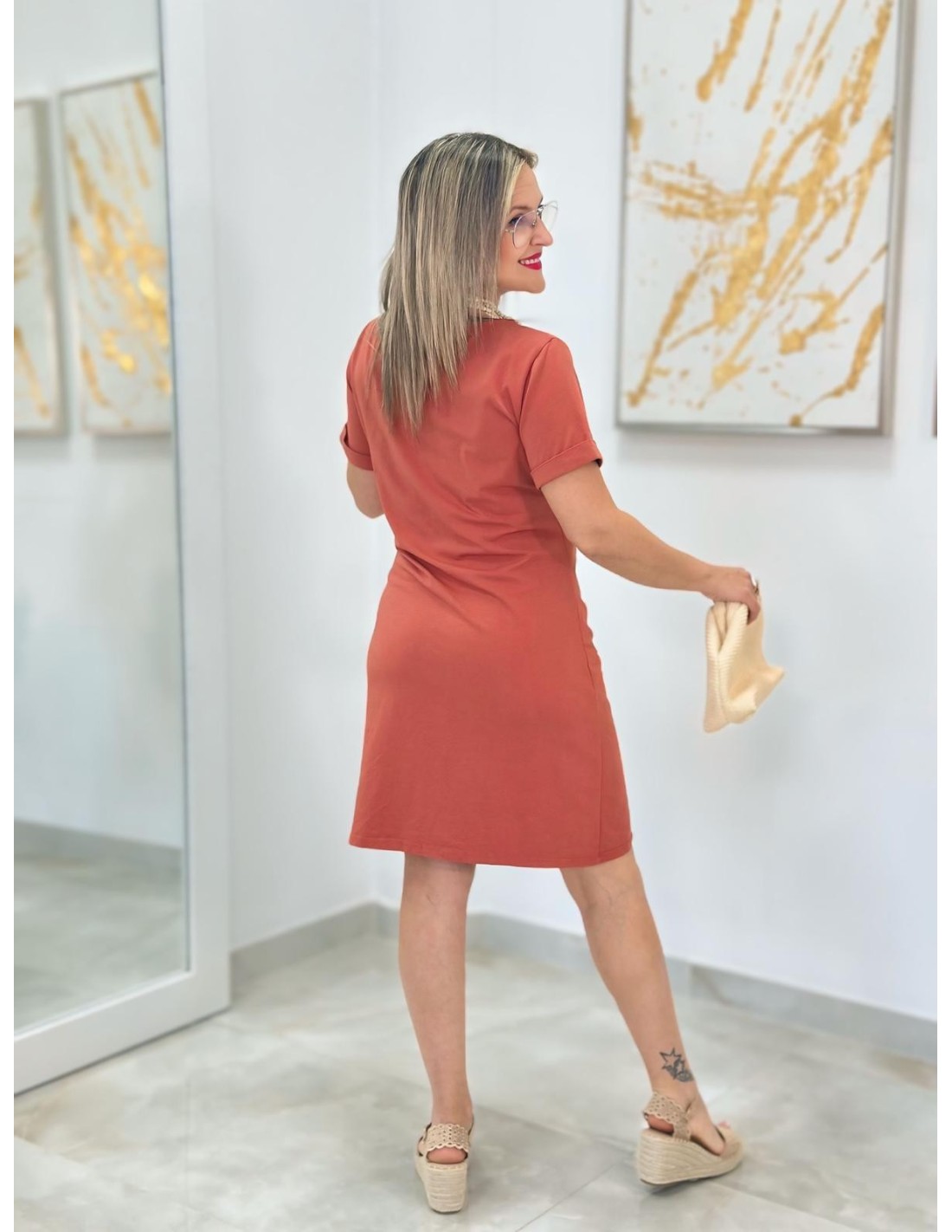 Vestido Mandarina