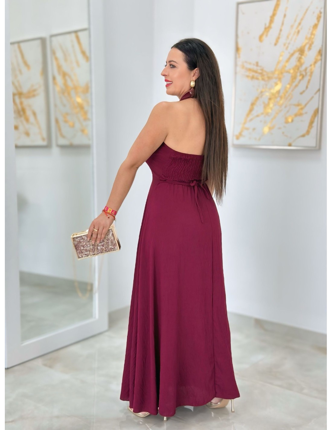 Vestido Caramelo